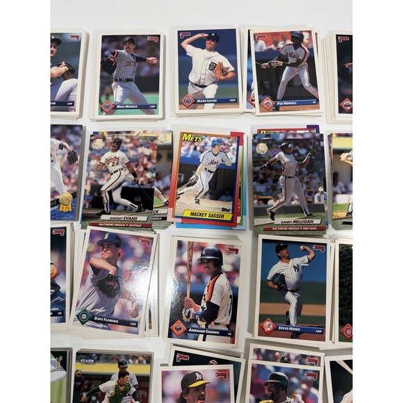 500 Baseball Card Lot from 1980s-1990s Huge MLB Mixed Variety Great Mix #12 - Picture 5 of 9